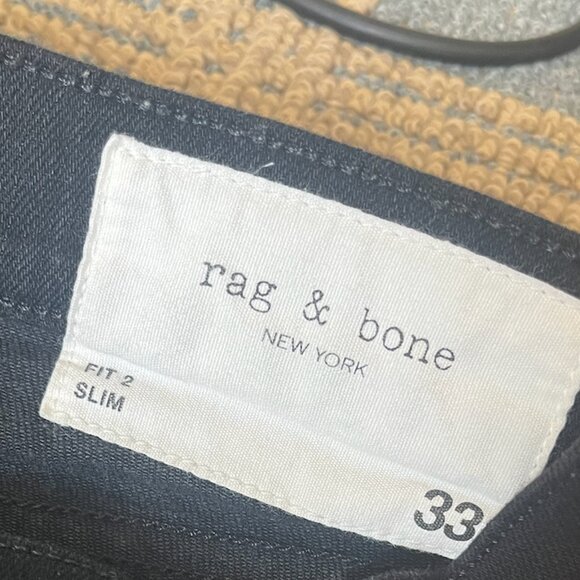 Rag & Bone Fit 2 Authentic Stretch Slim Jeans - Picture 2 of 3